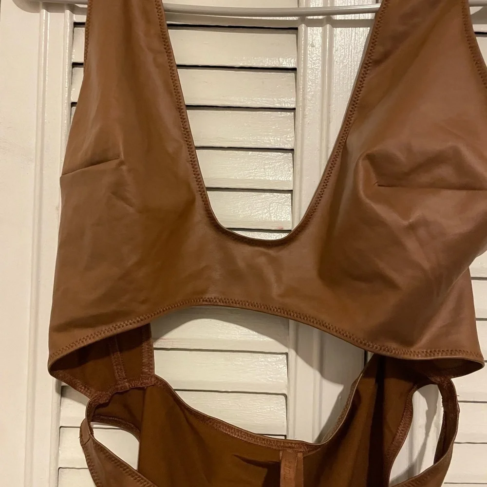 Skims swim cut out one piece suit